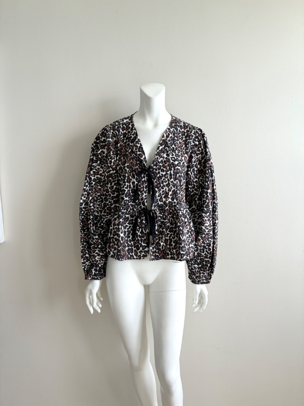 NWOT, Free People Leopard Jacket
